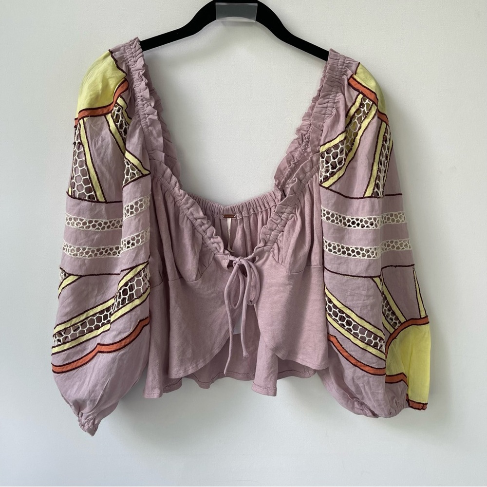 NWT Free People Sunrise Sunset Top /Daytime size large